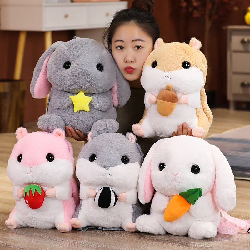 Long Eared Rabbit Animal Hamster Plush Toy