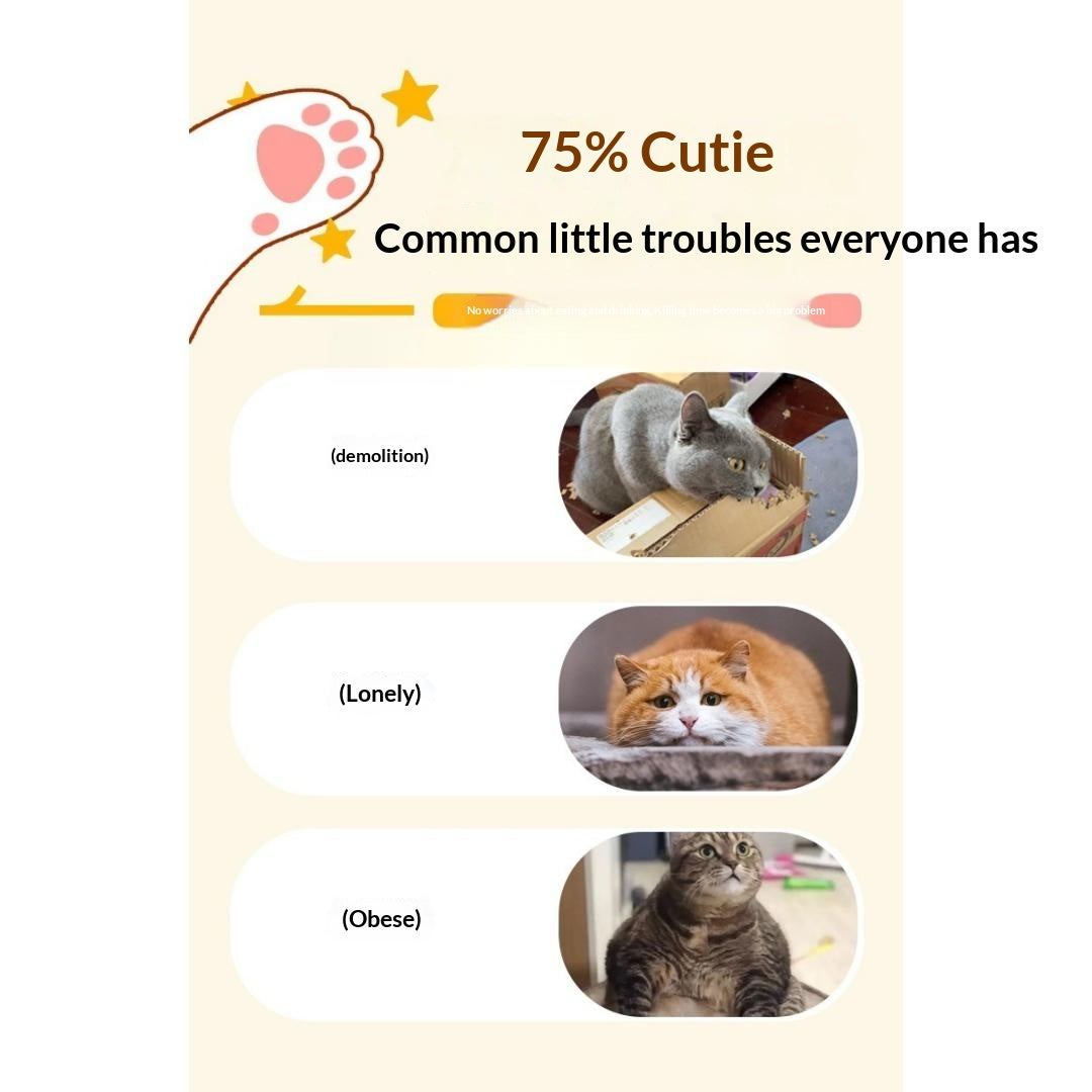 Electric Interactive Butterfly Cat Wand Toy, Auto-Sensing Self-Play Pet Toy.