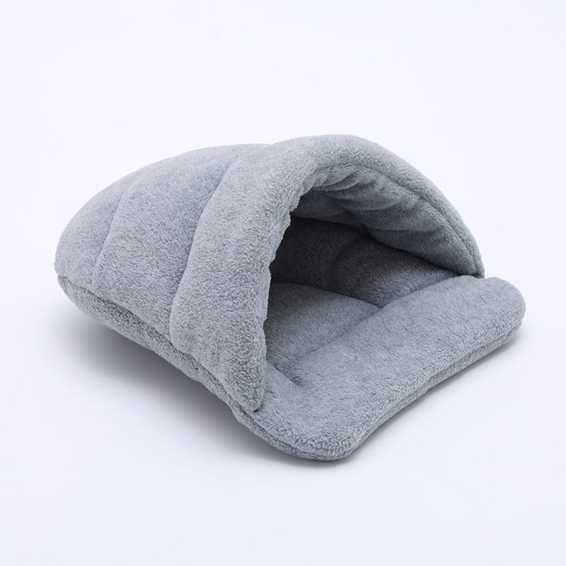 Pet Slippers Nest Cute Cat Sleeping Bag Four Seasons Universal Teddy Small Kennel Guinea Pig Hamster Cotton Pet Nest