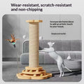 Cat Climbing Frame, Wear-Resistant And Non-Shedding, Elevated Cat Scratching Post, New Vertical Scratching Board, Self-Entertaining And Durable Cat Toy