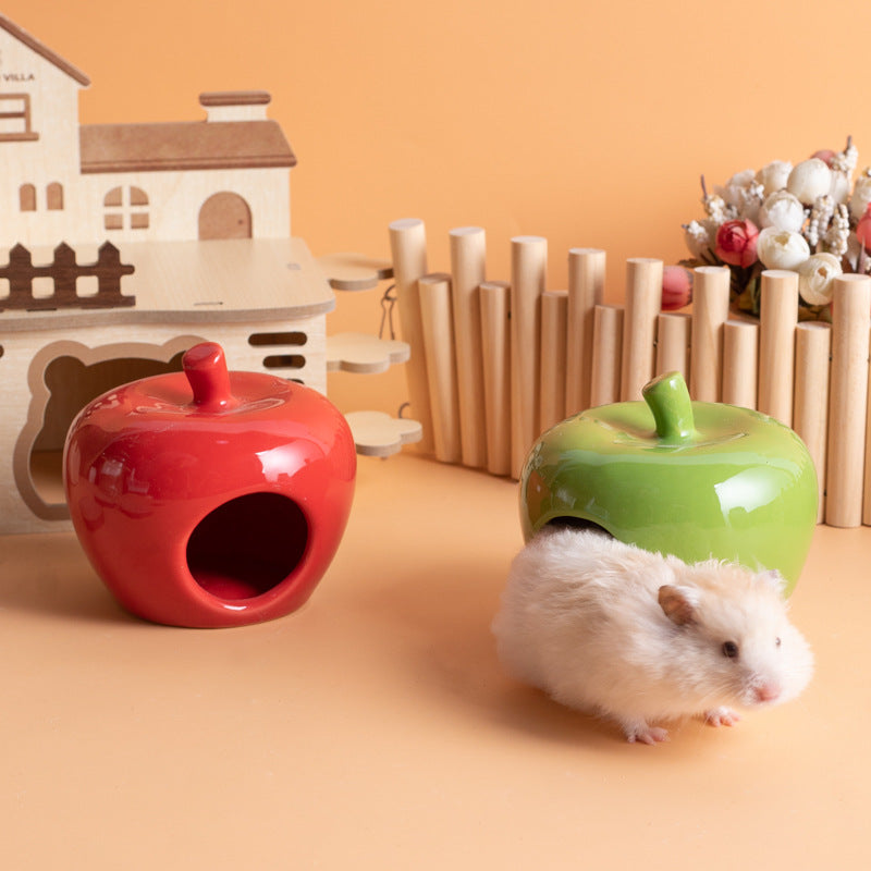 Hamster Nest Ceramic Shelter Universal
