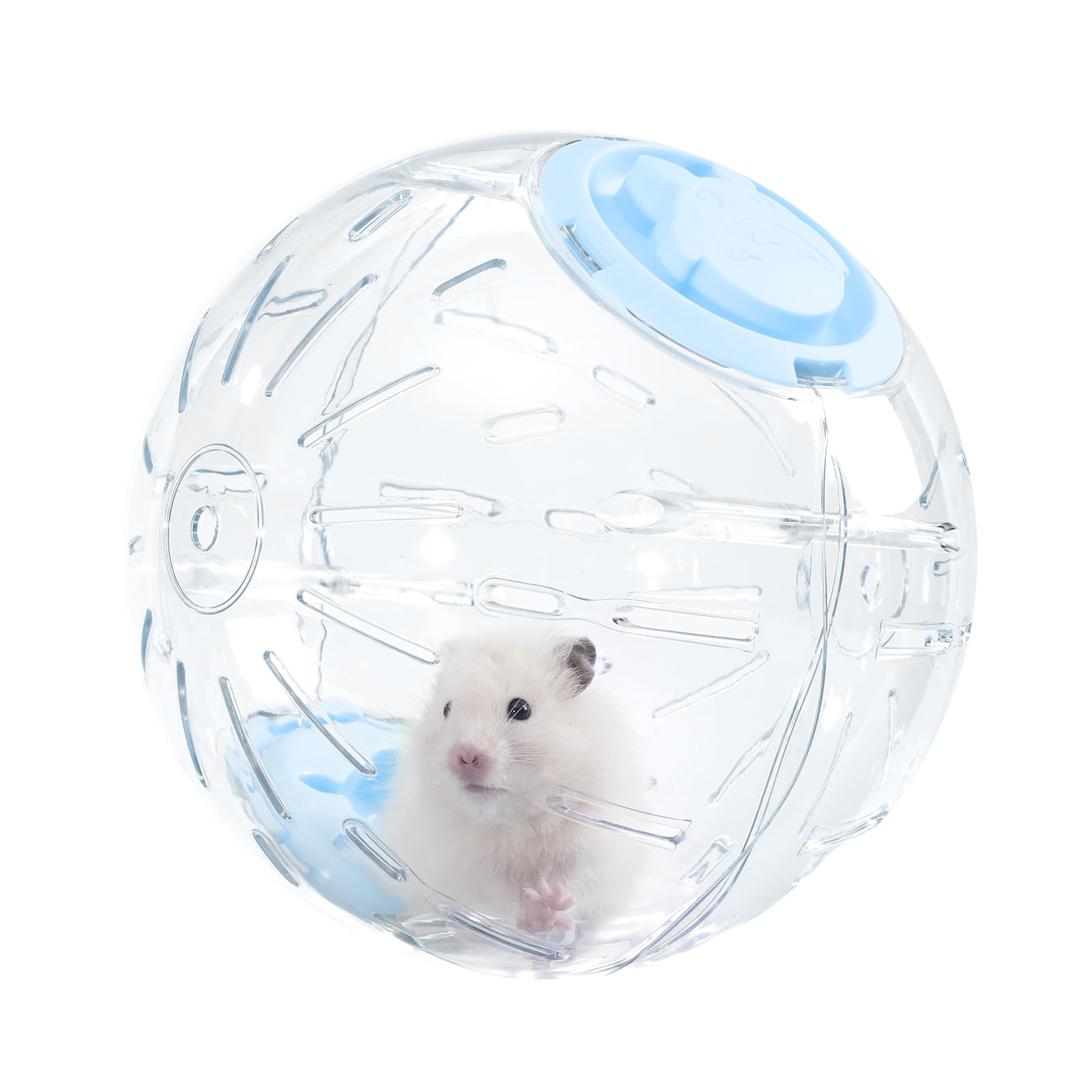 7.9 Inch Hamster Ball, Running Ball Toy, Transparent, Breathable, Reduce Stress, Promote Exercise Health, Easy To Clean, Hamster Accessory, For Syrian  Hamster, Gerbils, Mice, Small Pets