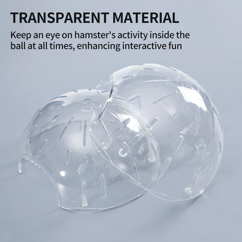 7.9 Inch Hamster Ball, Running Ball Toy, Transparent, Breathable, Reduce Stress, Promote Exercise Health, Easy To Clean, Hamster Accessory, For Syrian  Hamster, Gerbils, Mice, Small Pets
