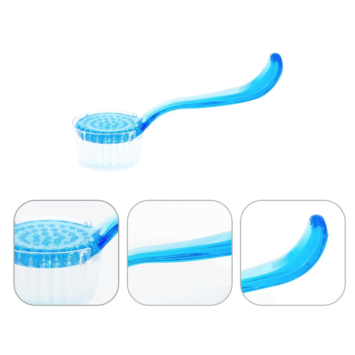 Dual-function Hamster Bath Brush For Easy Grooming And Cleaning