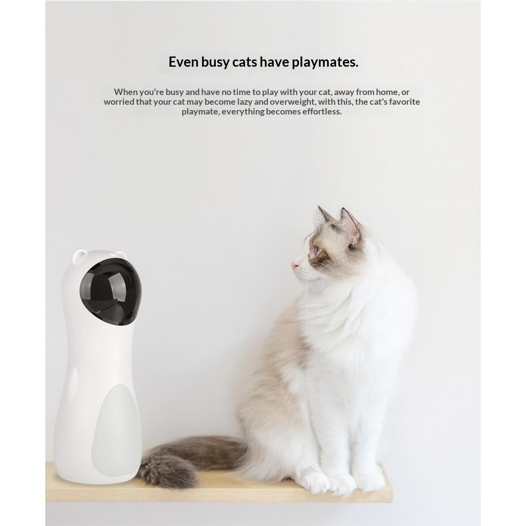Automatic Multi-Angle Self-Play Laser Cat Toy For Kittens.