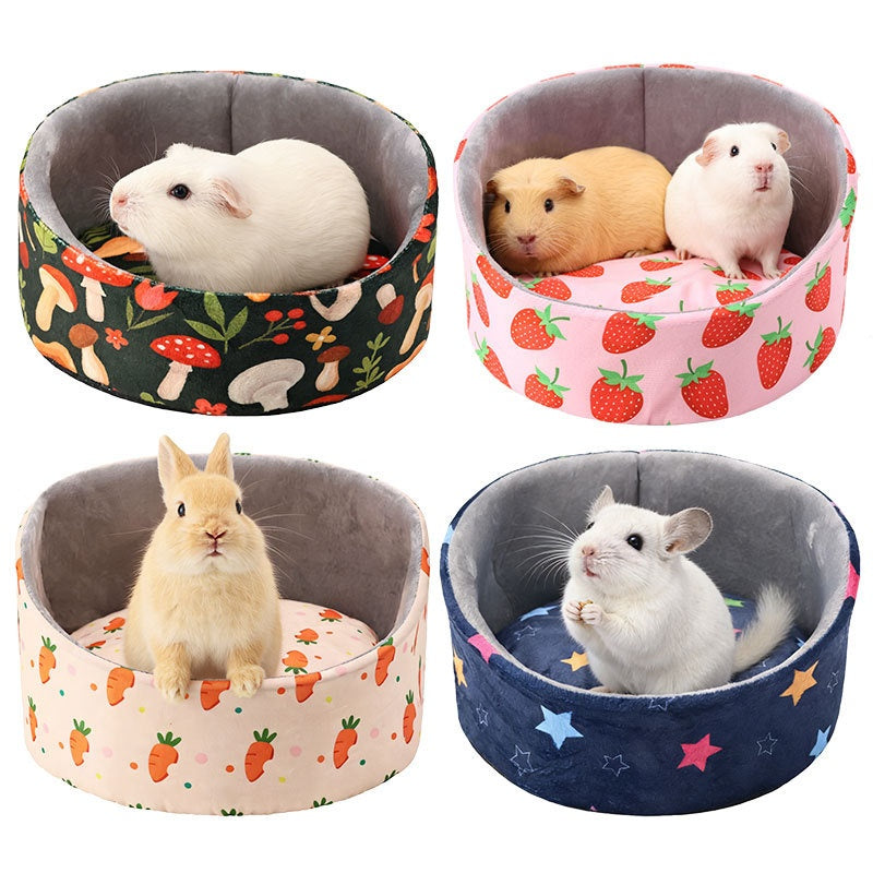 Small Pet Bed Guinea Pig Hideaway Hamster And Chinchilla Shelter