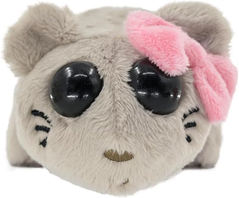 Sad Hamster Shape Plush Toy Built-in Button Violin Sound