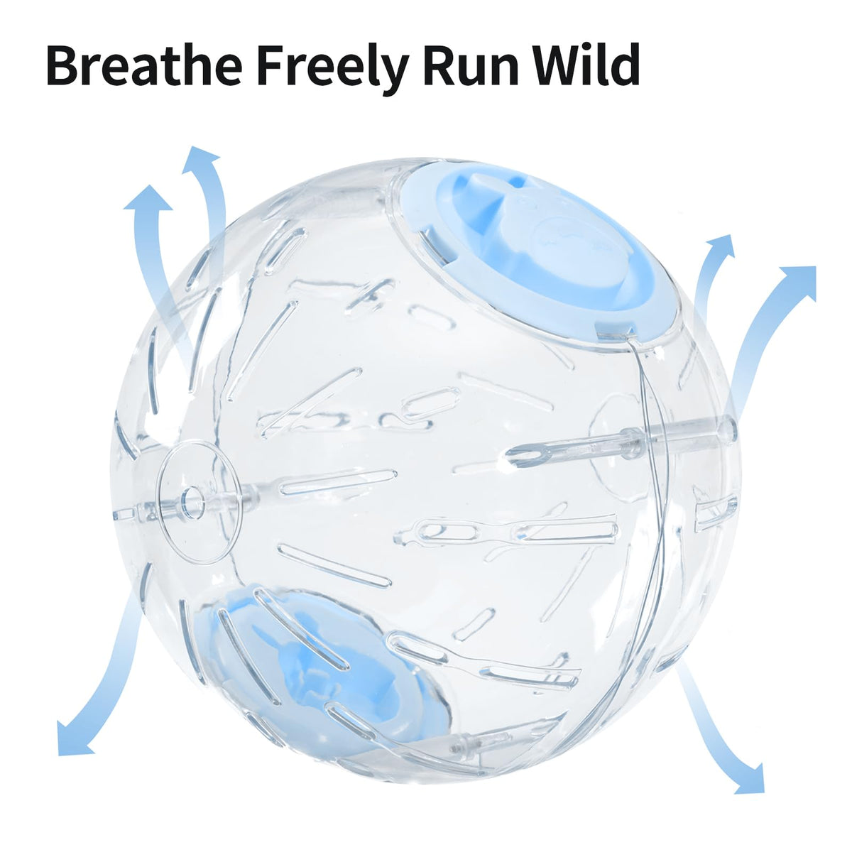 7.9 Inch Hamster Ball, Running Ball Toy, Transparent, Breathable, Reduce Stress, Promote Exercise Health, Easy To Clean, Hamster Accessory, For Syrian  Hamster, Gerbils, Mice, Small Pets