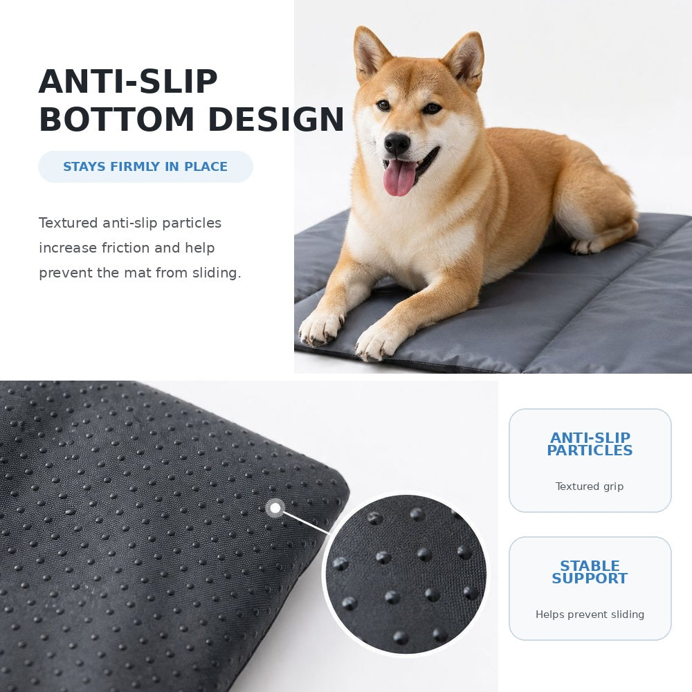 Waterproof Dog Mat ,  Machine Washable Portable Floor Protector For Indoor Outdoor All-season Pet Sleep Pad Suitable For Both Cats And Dogs For Outdoor Travel Waterpro