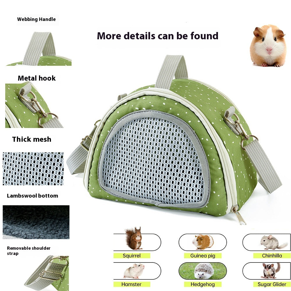Hamster Squirrel Crossbody Diaper Bag Hedgehog Sugar Glider Totoro Four Seasons Outdoor Portable