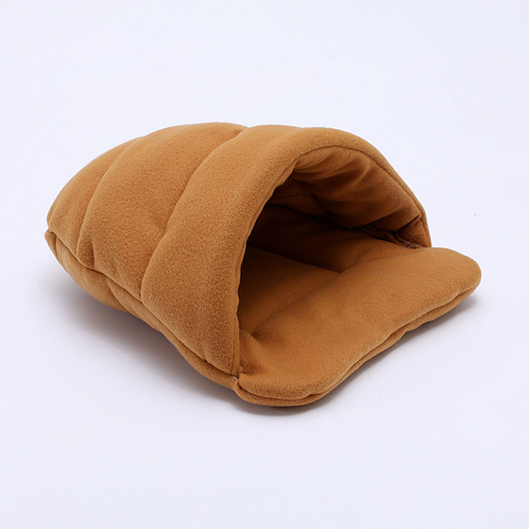 Pet Slippers Nest Cute Cat Sleeping Bag Four Seasons Universal Teddy Small Kennel Guinea Pig Hamster Cotton Pet Nest